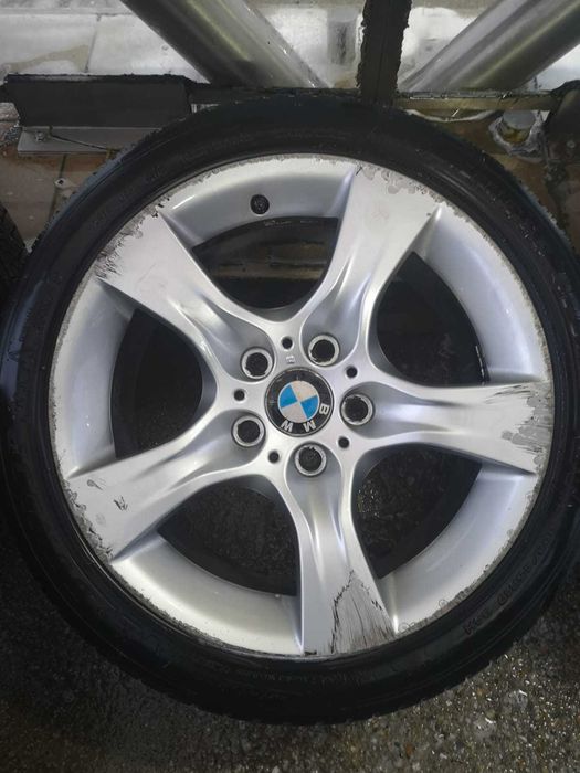 Roti BMW R17 5x120 style 339 + anvelope Goodyear all season 225/45/R17