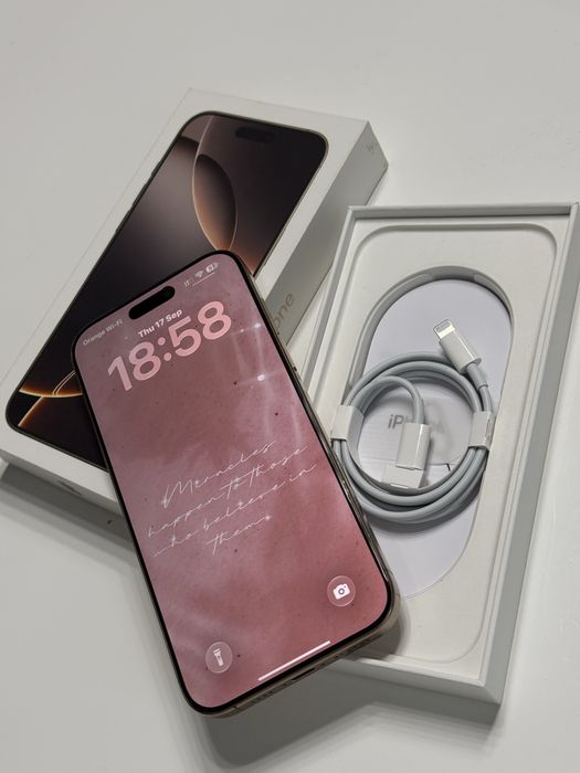 Iphone 16 Pro Max Desert Titanium 256Gb