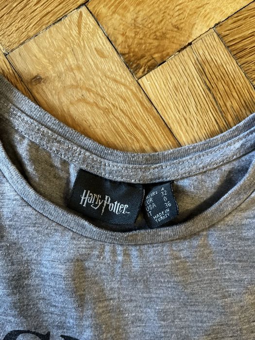 Сива кроп тениска на Хари потър, размер 32