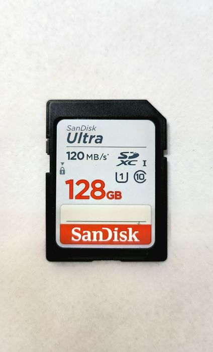 Card de memorie SanDisk Ultra 128GB SDXC, 120MB/s