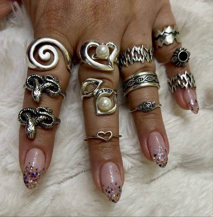 Дамски сребърен пръстен