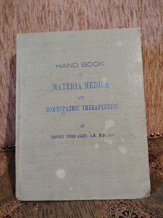 Carte Materia Medica & Homoeopatic Therapeutics