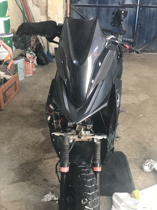 скутер самурай, мопед