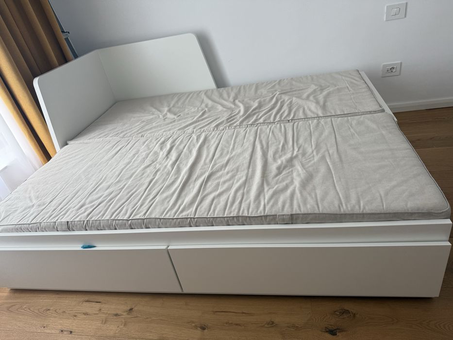 Divan Ikea Flekke si saltele Vannareid