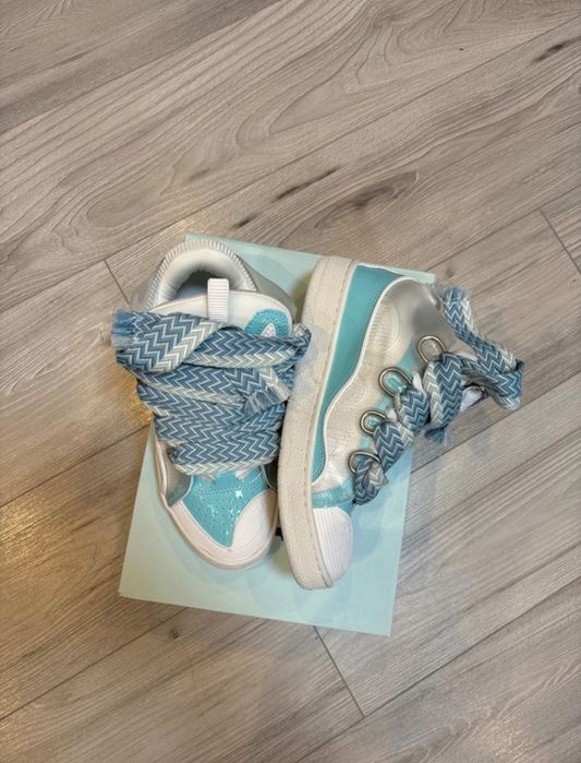 Lanvin curb sneakers