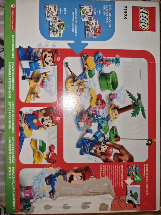 LEGO Super Mario 71398 Set expansiune Dorrie's Beachfront