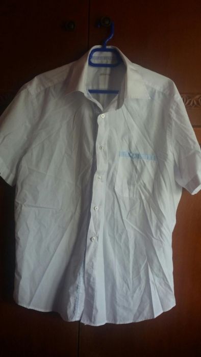 Camasa alba mânecă scurta