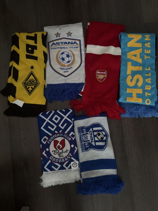 Шарфы клубов ордабасы кайрат арсенал астана