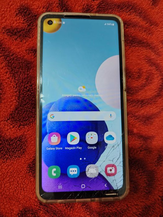 Samsung A21s cu husă 360° in silicon
