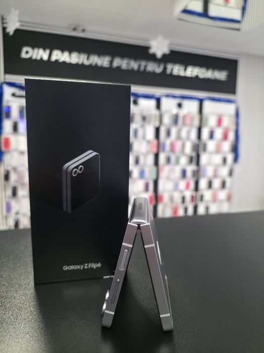 Samsung Z Flip 6 / Shadow Silver / Nou / DeluxGSM