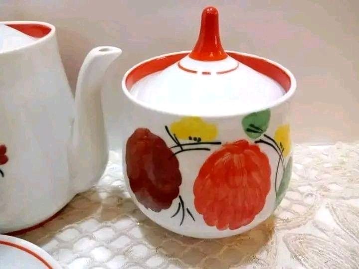 Руски порцелан. Сервиз за чай.