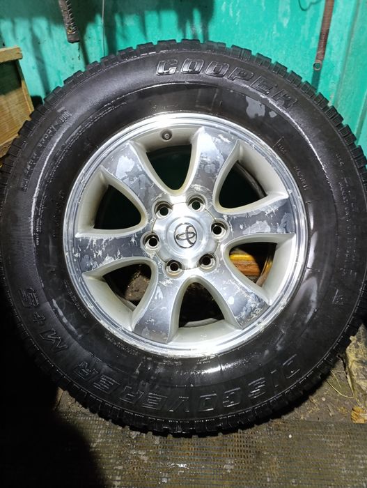 Диски с резиной Прадо 120 оригинальные