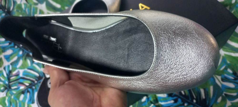 Балетки 38р натуральная кожа