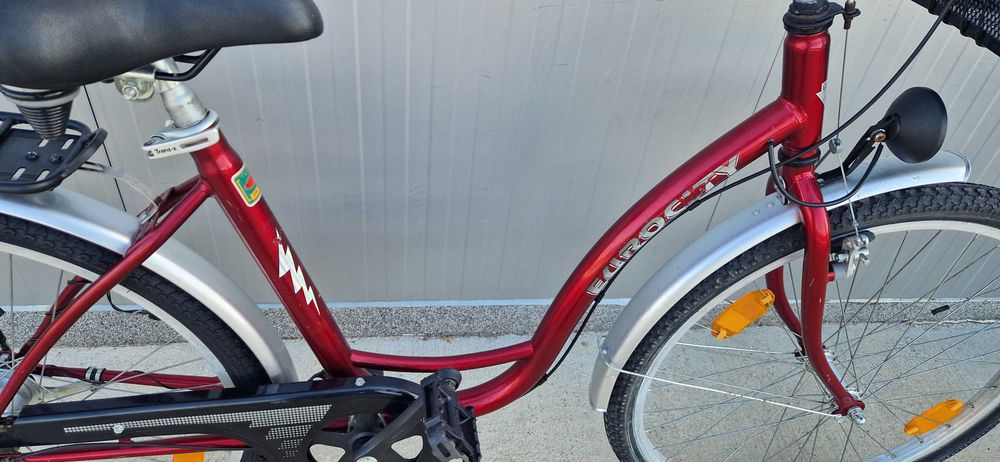 Дамски велосипед Kynast колело с кошница 26"