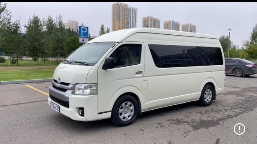 Пассажирские перевозки в Бурабай минивэн развозка микроавтобус хайс