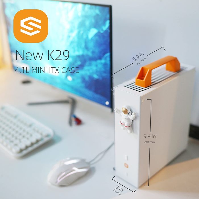 sgpc k29 mini itx кейс мини корпус