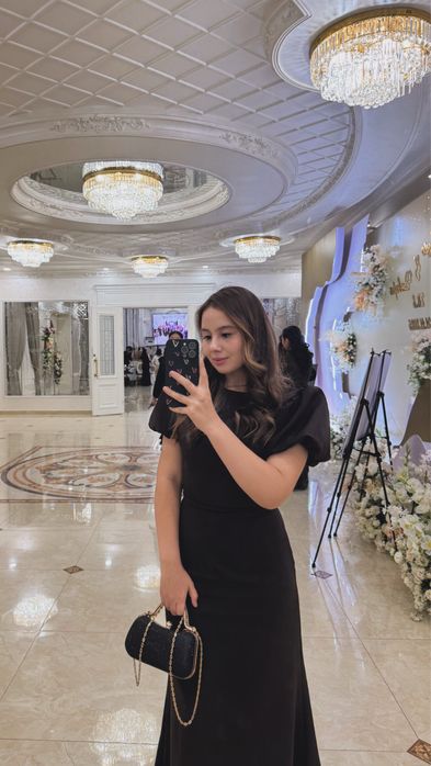 Платье вечернее длинное