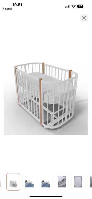 Детская кроватка-манеж