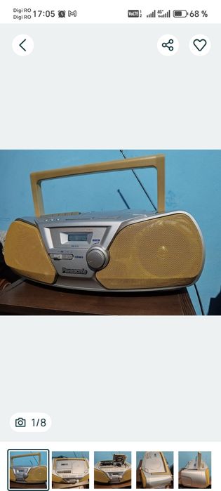 Radio casetofon Panasonic