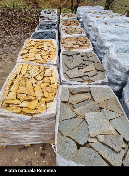 Piatra de codru decorativa rotunjita și colturoasa  de gradina alba