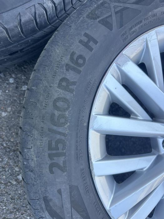 Vw T-roc Джанти със летни гуми 2GA601025AA 215/60/16