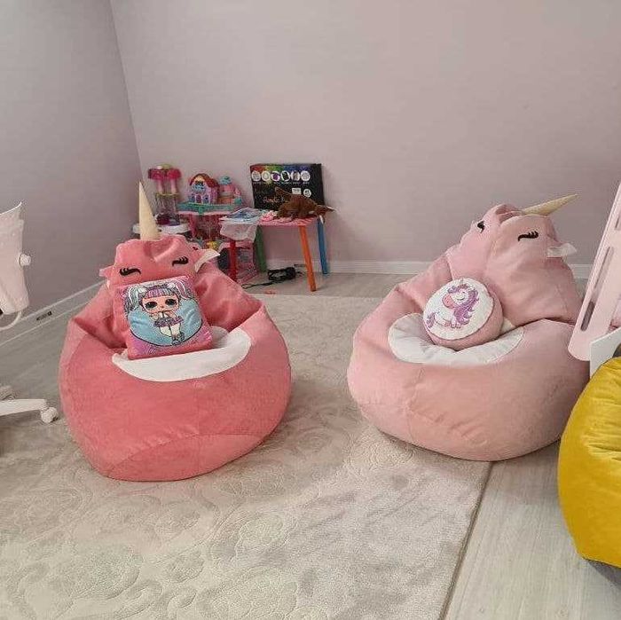 Кресло мешок. Бин-бэг Единорог