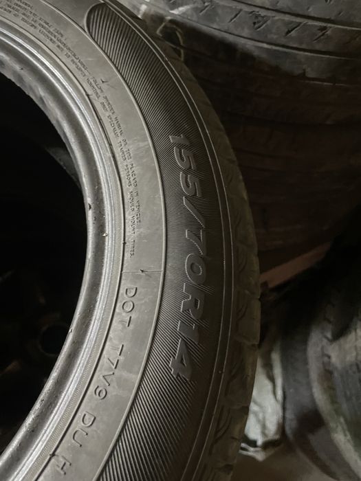 Продам шины комплект 155,70 14