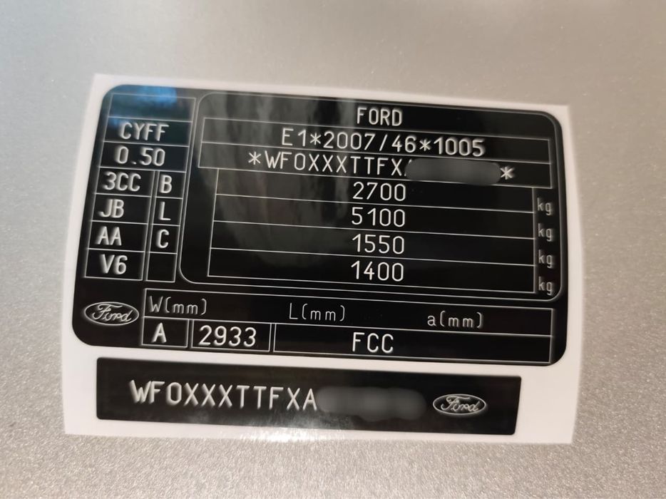 Вин стикер, Шильдики, vin code, вин наклейки, бирки