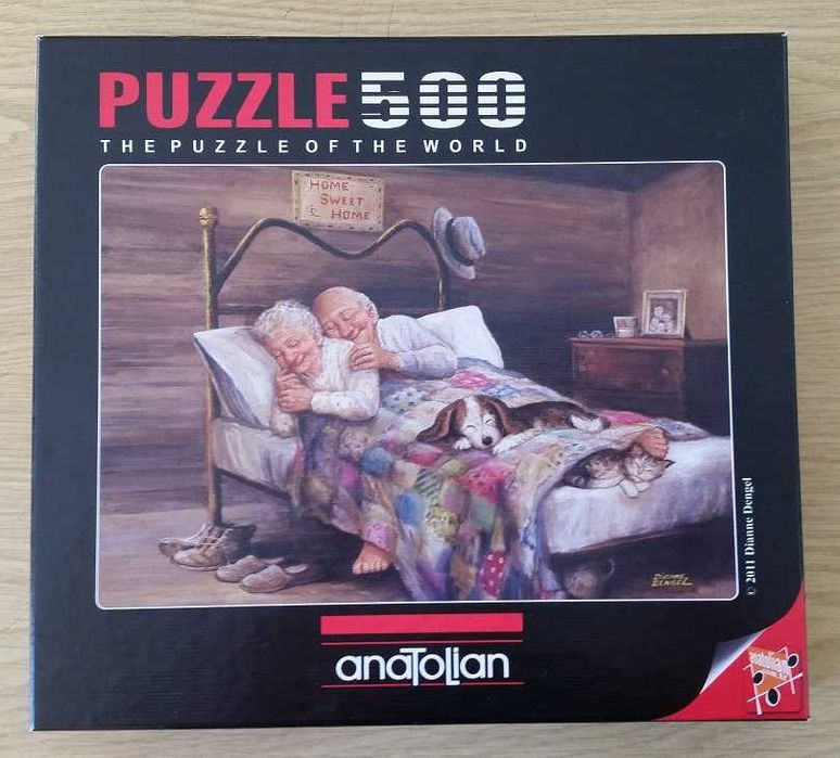 Продавам пъзел „Няма по-хубаво място от дома“ от 500 части