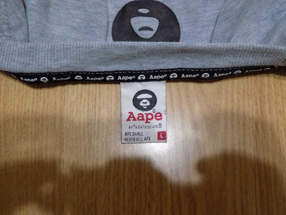 блуза aape by bathing ape горнище фанела худи елек мъжка оригинална L