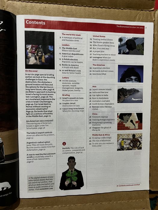 The Economist jurnallari. Оригинал