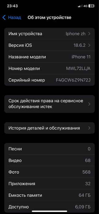 Не продаю/Обменяю Айфон 11.