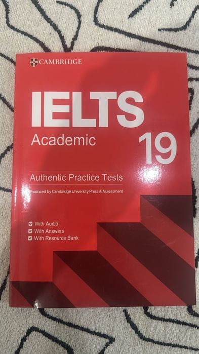 Cambridge Ielts 19, academis practice tests
