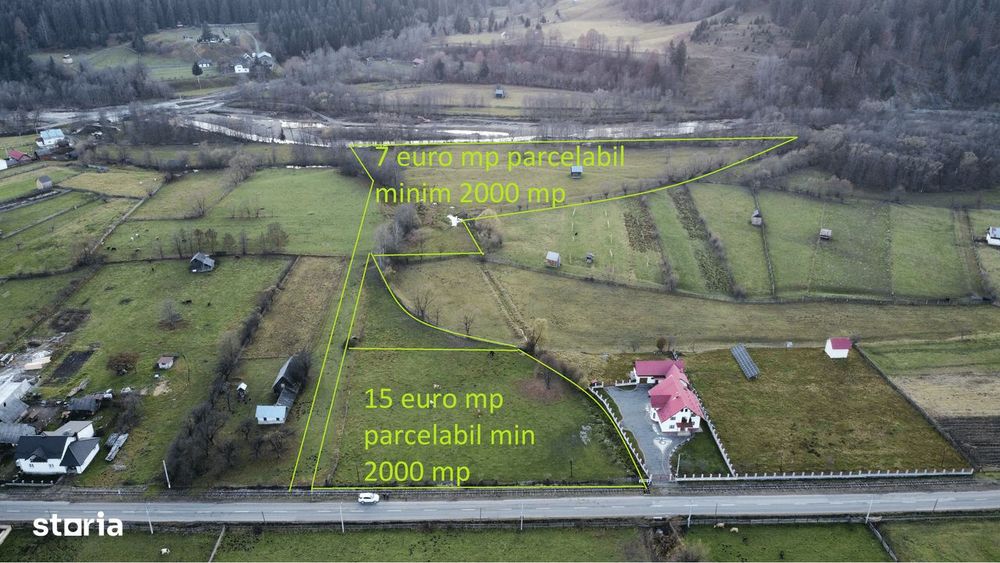 Vindem teren parcelabil in Vatra Moldovitei - Bucovina