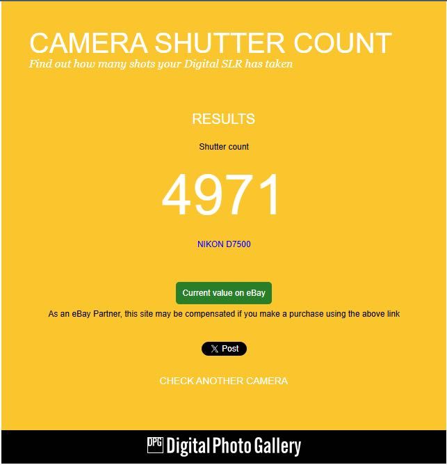 Фотоапарат Nikon D7500