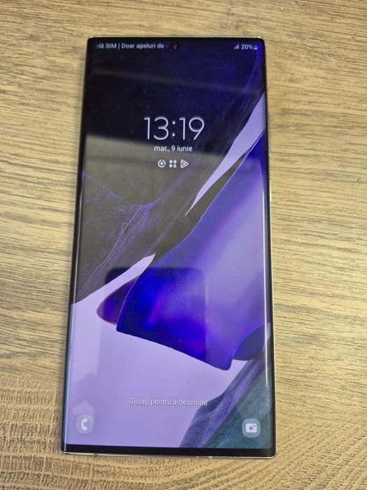 Vand samsung note 20 ultra 256gb. 12 gb ram.