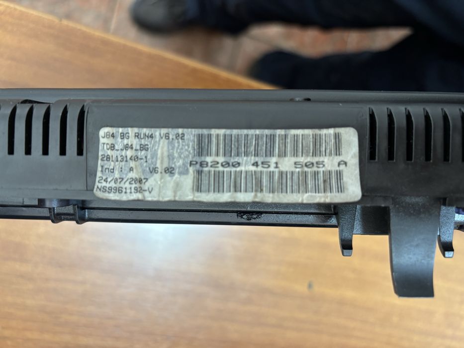 Ceas Bord Renault Scenic 8200451505A