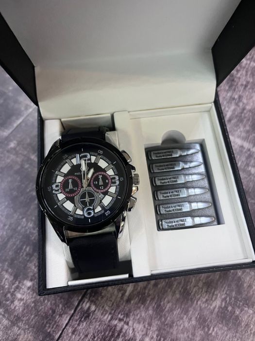 часы + зажигалка подарочный набор