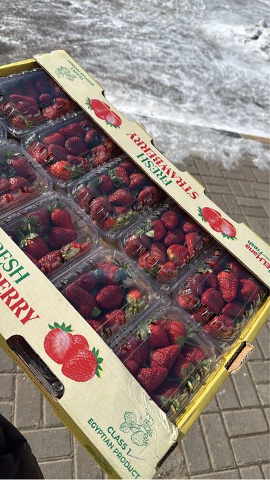 Свежая сладкая клубника