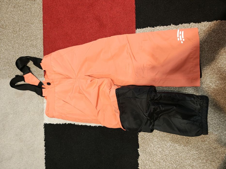 Pantaloni salopeta ski copii