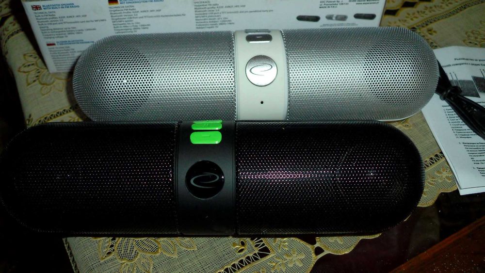 Bluetooth блутут тонколонка - 2бр с радио