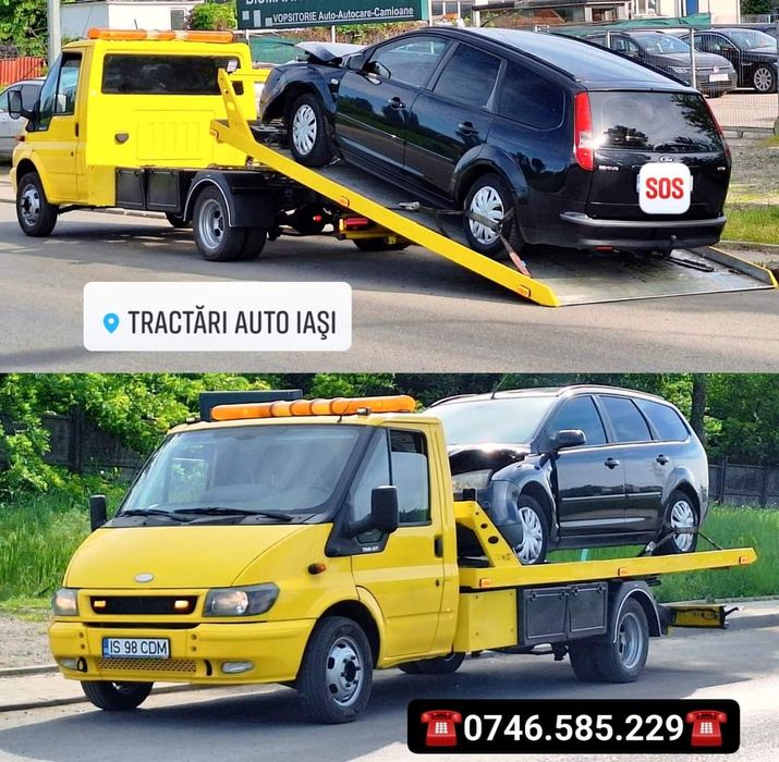 •Tractări Iași / Platformă Iași / Asistență Rutieră Iași / 24/7 •