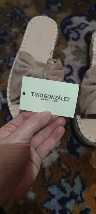 Papuci marime 38 espadrile 38 bej