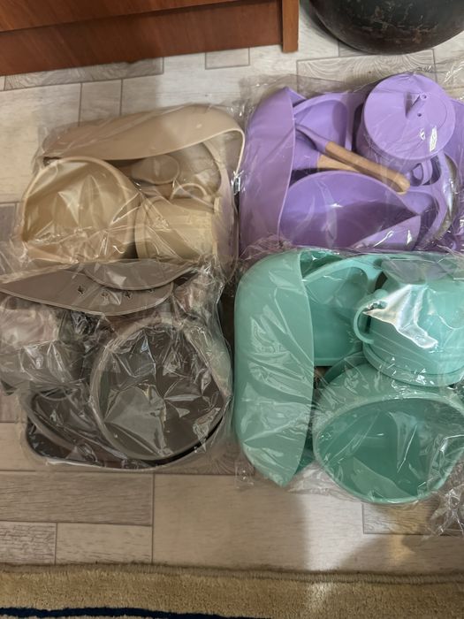 Набор посуды для детей силиконовый