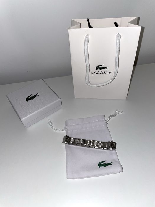 Brățară Lacoste în Argintiu