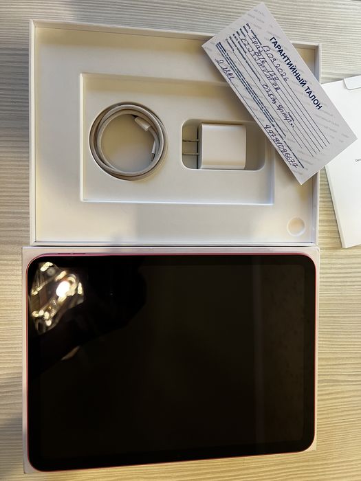 iPad A16 Розовый, 128 гб. 98%