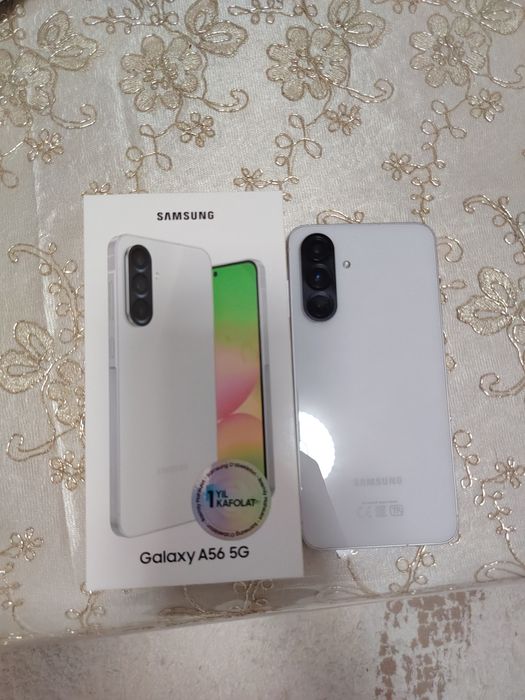 Samsung A 56 xolati ideal turibti