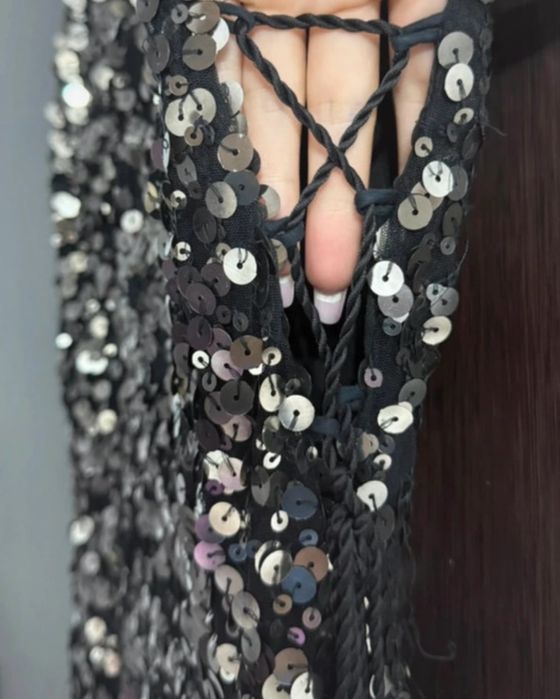 Rochie paiete Bershka