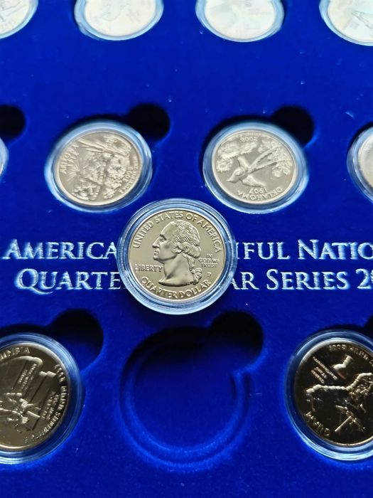 Набор квотеров Америка.