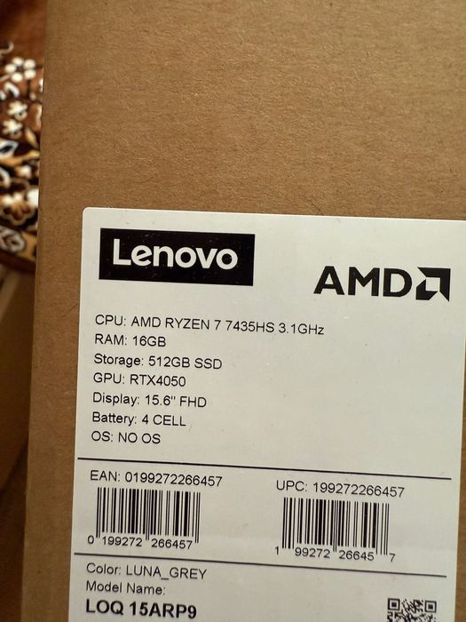 Laptop gaming lenovo loq